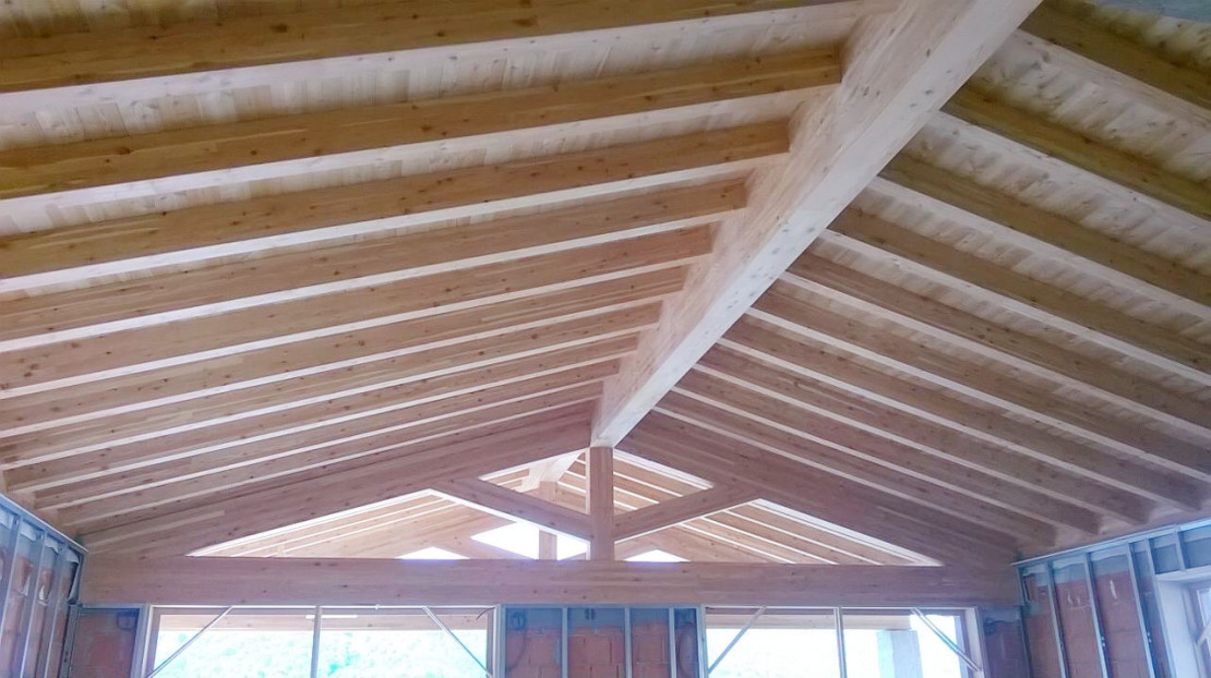 Tetto in legno