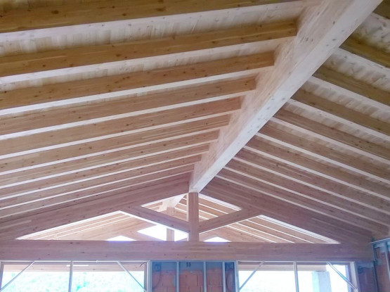 Tetto in legno
