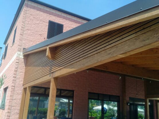 Porticato in legno